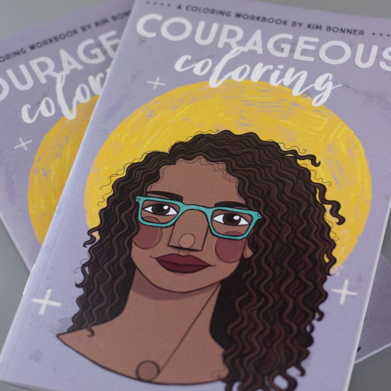 Make Lovely Things Courageous Coloring Books & Workbooks