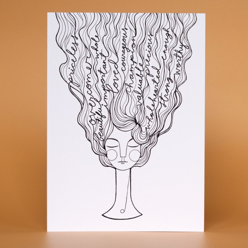 Make Lovely Things Courageous Coloring Books & Workbooks